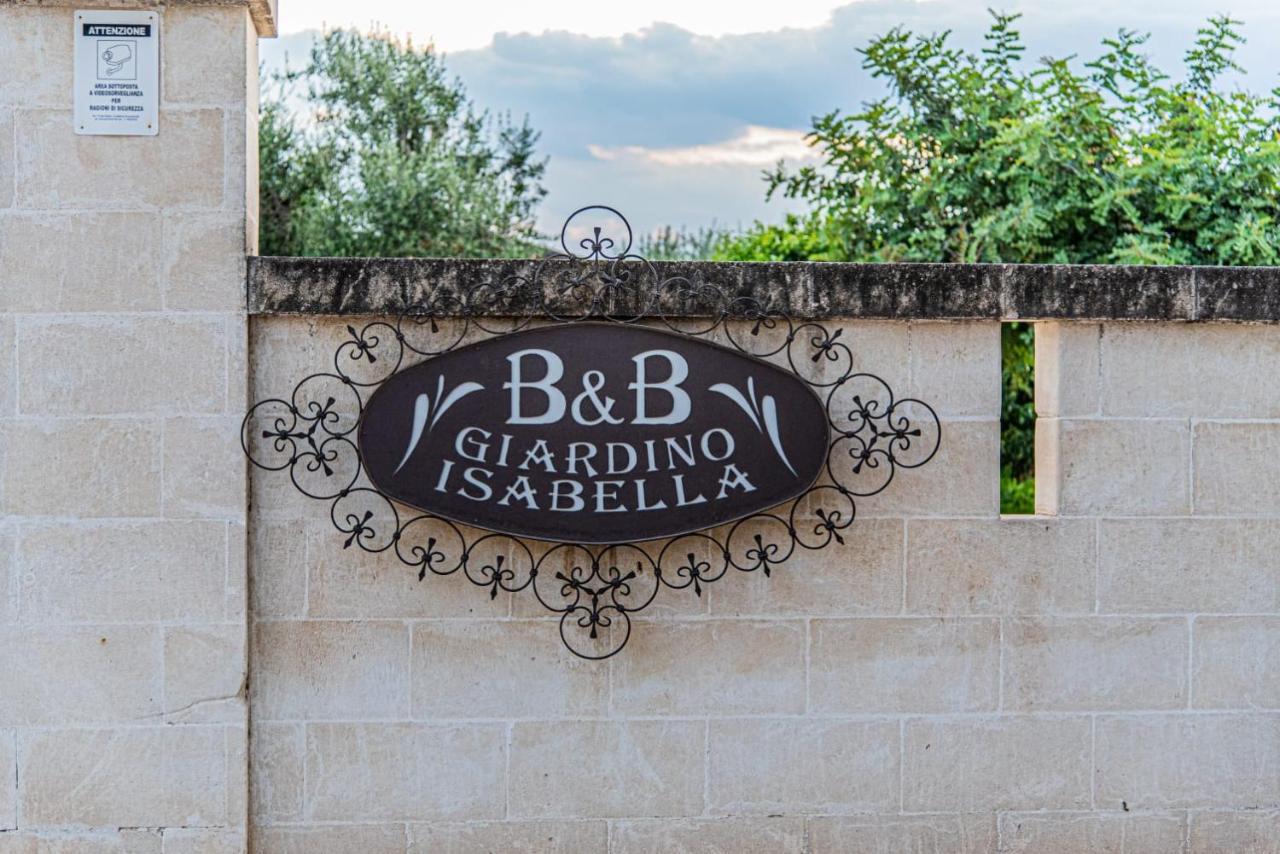 B&B Giardino Isabella ปาลาจาโน ภายนอก รูปภาพ